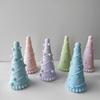 Tree Shaped Silicone Candle Mold Christmas Tree Resin Mold 3D Ornament Mould Handmade-Soap Epoxy Molds Home Decor
