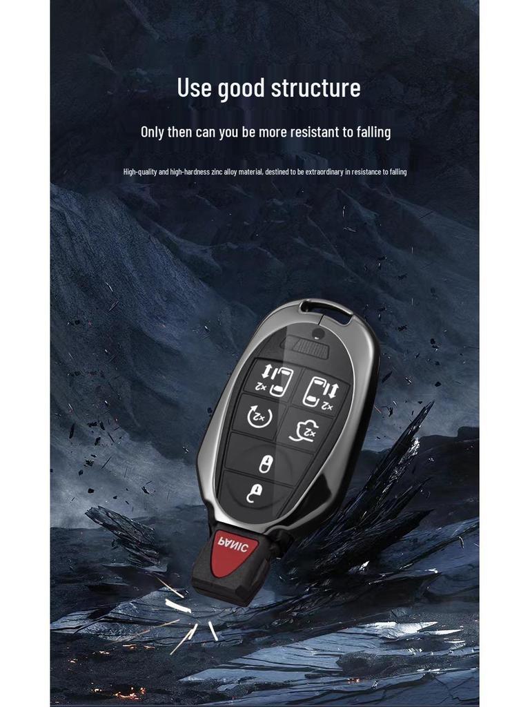 Pokrowiec na kluczyk do Jeep Grand Cherokee 2009-2012, Chrysler 300, Dodge Journey