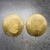 Canada 2022 Maple Leaf Gold Coin, Maple Leaf Commemorative Coin, European and American Retro Queen Gold Coin