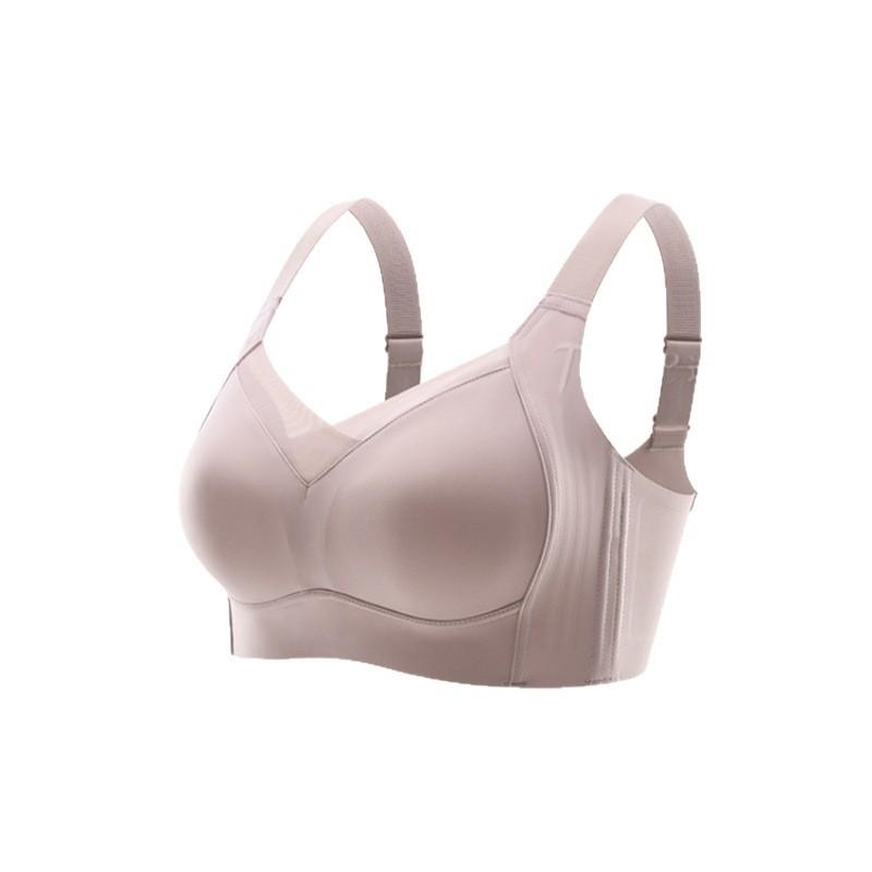 Ultra-thin women's thin collection of secondary breasts to prevent sagging summer seamless vest bra