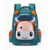 Kids School Backpack 3D Hard Shell Lightweight Cartoon Animal Design Elementary Students Grade 3-4