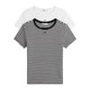 Tommy Jeans Womens/Ladies Essentials Embroidered Logo T-Shirt (Pack of 2)