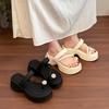 Fashion Women's Slippers Fashion Thick-soled Casual Sandals 2025 Summer New Beach Slippers for Women Platform Sandals Sandalias De Mujer