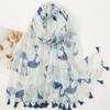Hot-selling Popular Bohemian Ethnic Style Fringed Scarf Spring and Summer Popular Travel Photo Sunscreen Shawl Women