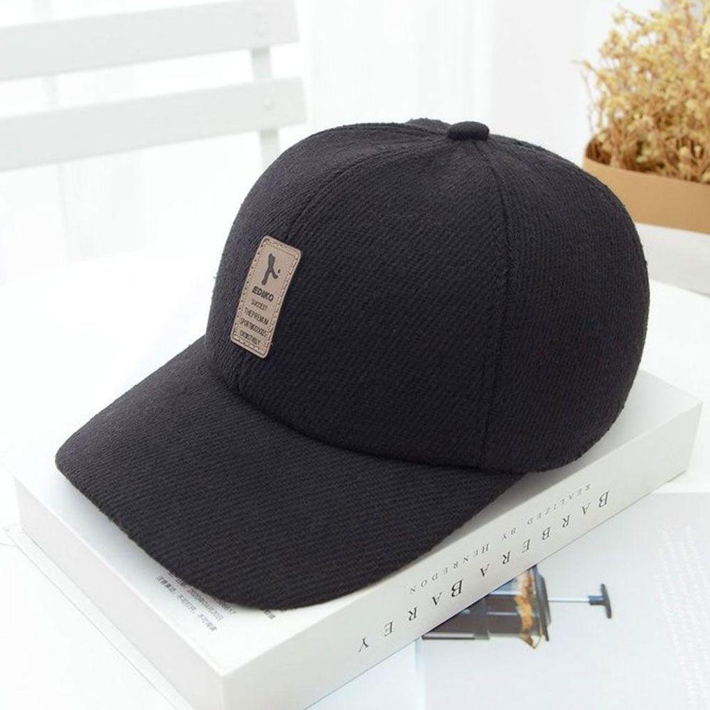 Lässige Ohrenklappen-Baseballkappe für warme Winterpaare