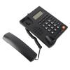Desktop Telephone 5 Level Brightness Adjustable Corded Telephone Support for Redial Pause Flash for Home Hotel