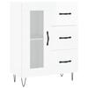 VidaXL Buffet Blanc brillant 69,5x34x90 cm Bois d'ingénierie 828038