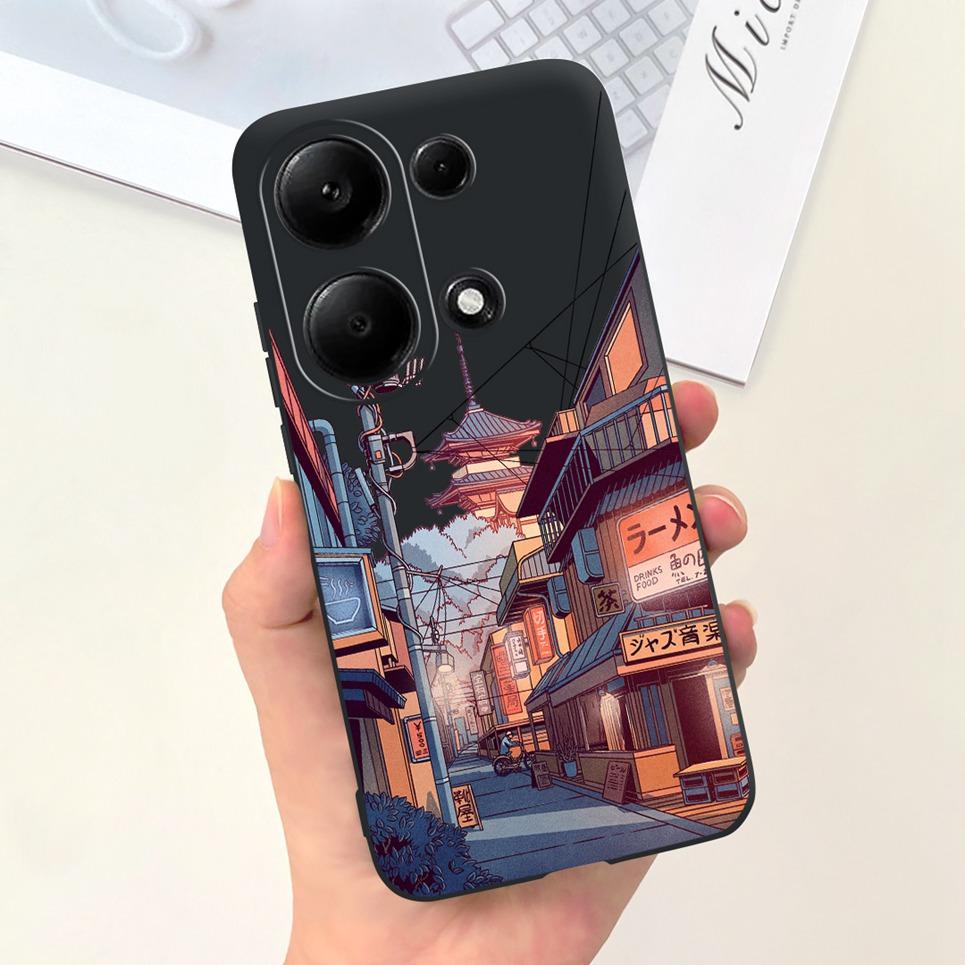 Cute Animal Cool Style Cartoon Phone Funda For Xiaomi Redmi Note 13 Pro 4G Note13 Pro Plus Soft Candy Silicone Coque Note 13Pro