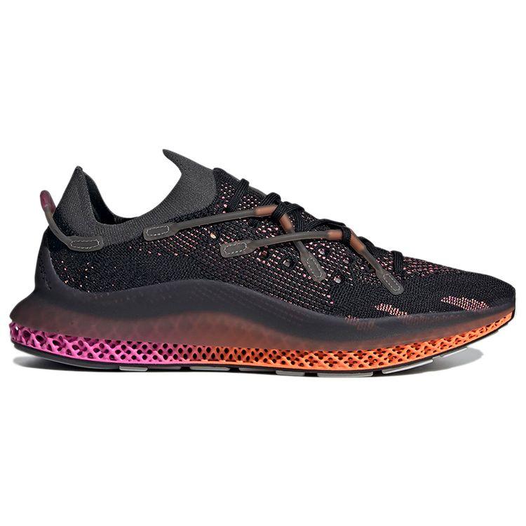 Adidas 4D Fusio Černá Oranžová Růžová Unisex Tenisky Core-Black Grey-Six FZ2414
