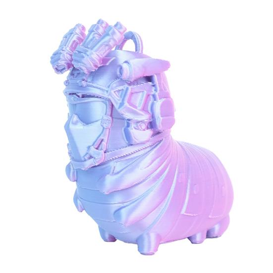 

Worm Pendant 3D Printed Funny Caterpillar Charm for Purses Backpacks Cute Insect Accessory for Kids Adults Game Lovers