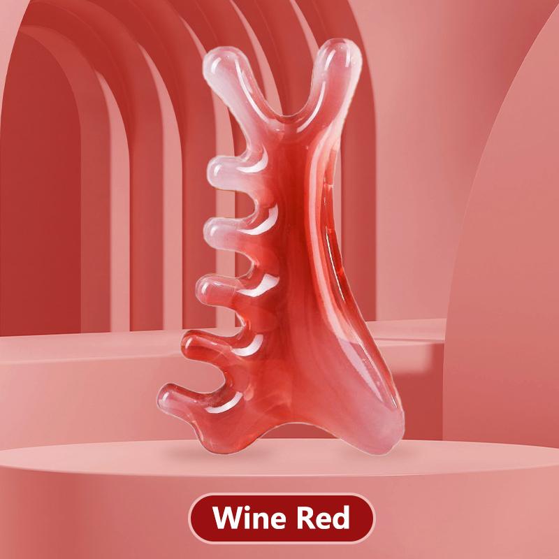 1Pcs Cartoon Dolphin Resin Body Nose Scalp Meridian Massage Comb 4In1 Comb Blood Circulation Anti-Static Smooth Hair Comb