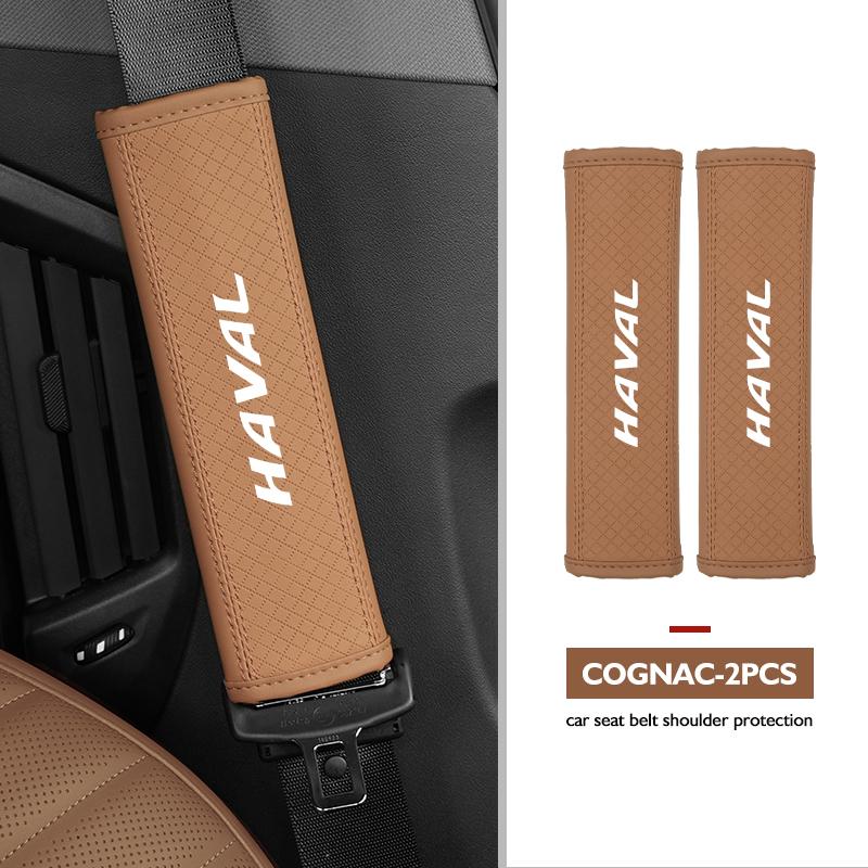 

Leather Car Safety Belt Cover Protector Pads Accessories For Haval F7 H6 H1 H2 H3 H4 H5 H7 H8 H9 M4 M6 F5 F9 F7X F7H H2S