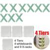 Stackable Shoe Rack Multi Layer Shoes Storage Organizer Removable Space Saving Shoes Shelf Plastic Shoes Cabinets Home Supplies