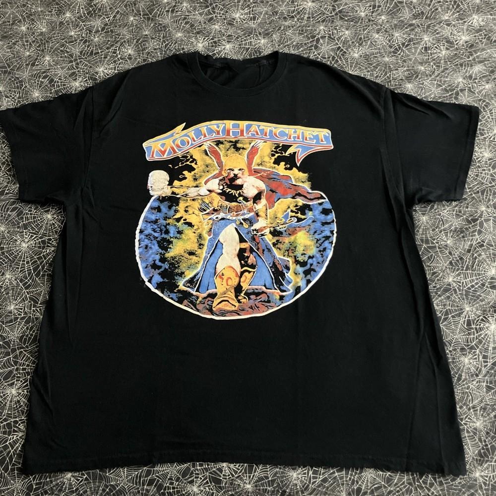 

New Molly Hatchet Flirtin With Disaster Christmas Gift Unisex S-5XL Shirt CA317 Unisex T-Shirt S