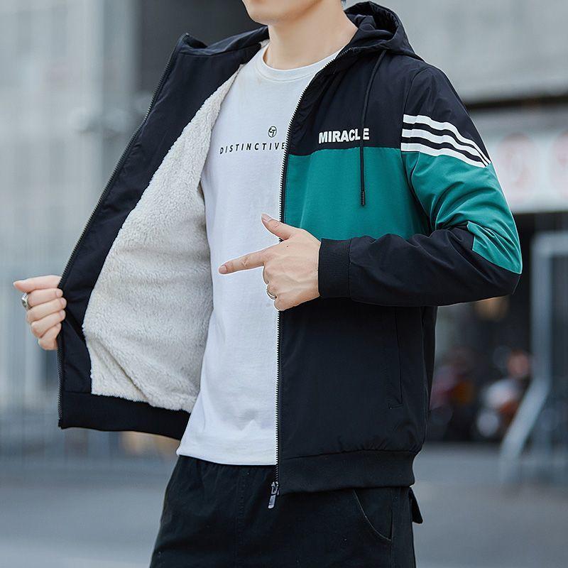 Jacket Men's Spring and Autumn Hooded Camouflage Men's Korean Style Autumn Trend Jacket Work Wear Functional Casual Autumn Top
