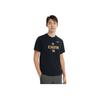 Li Ning Maglietta a Maniche Corte Girocollo Asciugatura Rapida Unisex Nera AHSV057-1