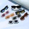 New Rectangle Sunglasses Women Oval Vintage Square Sun Glasses Men Shades Female Eyewear Anti-glare Shades