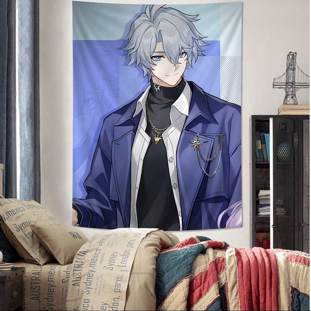 Game Honkai Star Rail DIY Wall Tapestry For Living Room Home Dorm Decor Wall Art Decor