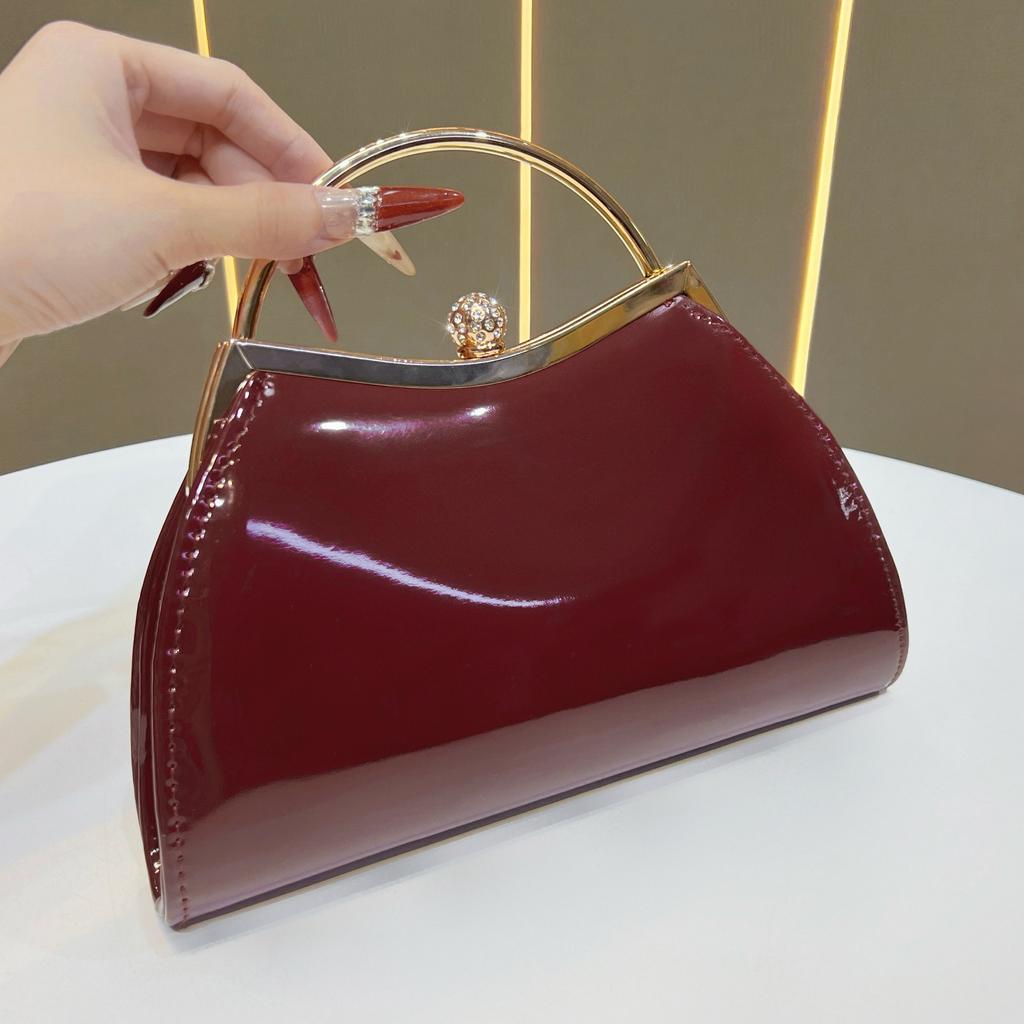Borsa a mano, Borsa da sera alla moda ed elegante, Borsa a tracolla da portare al braccio, Borsa da donna, Borsa a tracolla