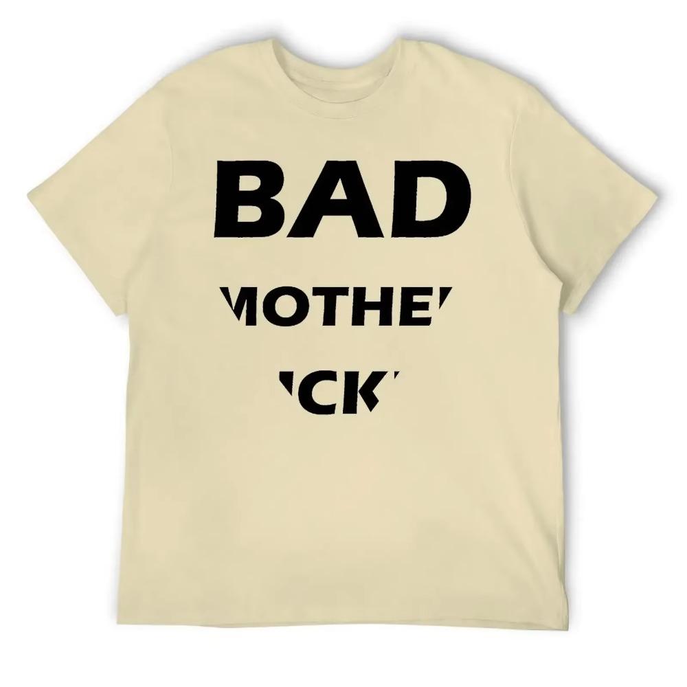 Mother's Day Bad Mother  Bandana T-shirt Fresh Sport  Cool Tees Classic Fitness USA Size