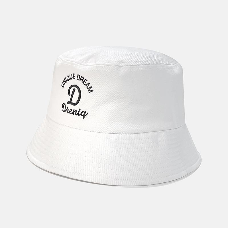 Deulinikkeu Unique D Bucket Hat - White