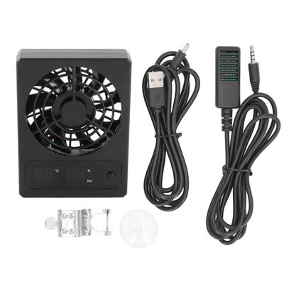 Reptile Tank Ventilation Fan Quiet Improving Air Circulation Dehumidifier for Rainforest Terrarium