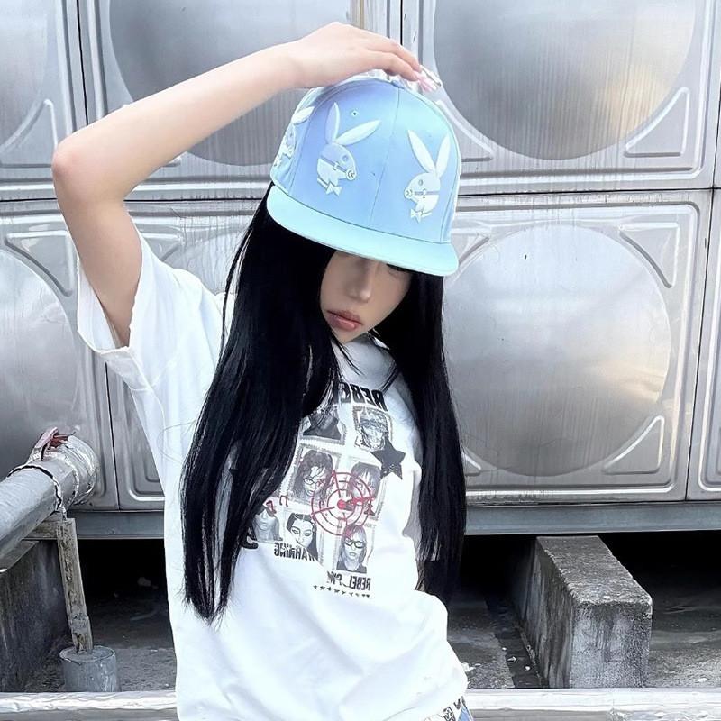 Bunny Cap For Women Summer Sunshade With Breathable Acrylic Material