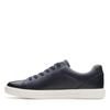 Clarks Ancosta Lace Genuine Leather Lightweight and Navy Size cm Men's Sneakers, Comfortable, Leather, 24.0