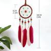 Home Decoration Car Pendant Feather Dreamcatcher Pendant Pendant Car Rearview Mirror Charm Pendant Car Interior Pendant