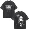 Maglietta Nera Cotone Darkthrone Fenriz 2 Lati Taglia Unisex S-5XL 2B0174 T-Shirt Unisex