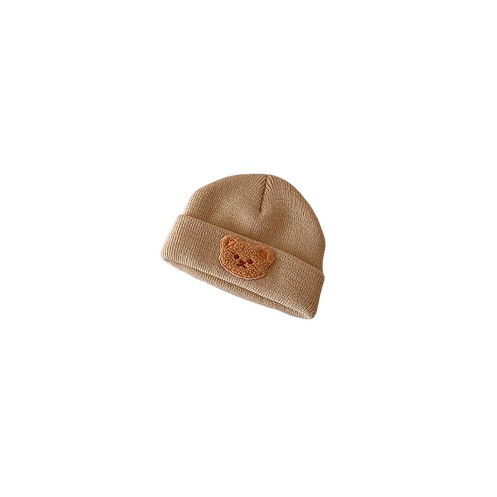 Brimless Beanie Caps Autumn Winter Warm Knitted Cap Cute Crochet Hats  Kids Boy Girl