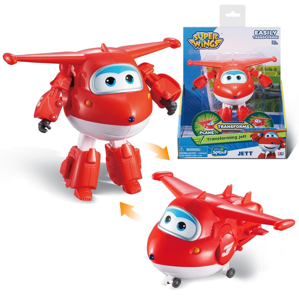 Super Wings Transforming Planes Jett -