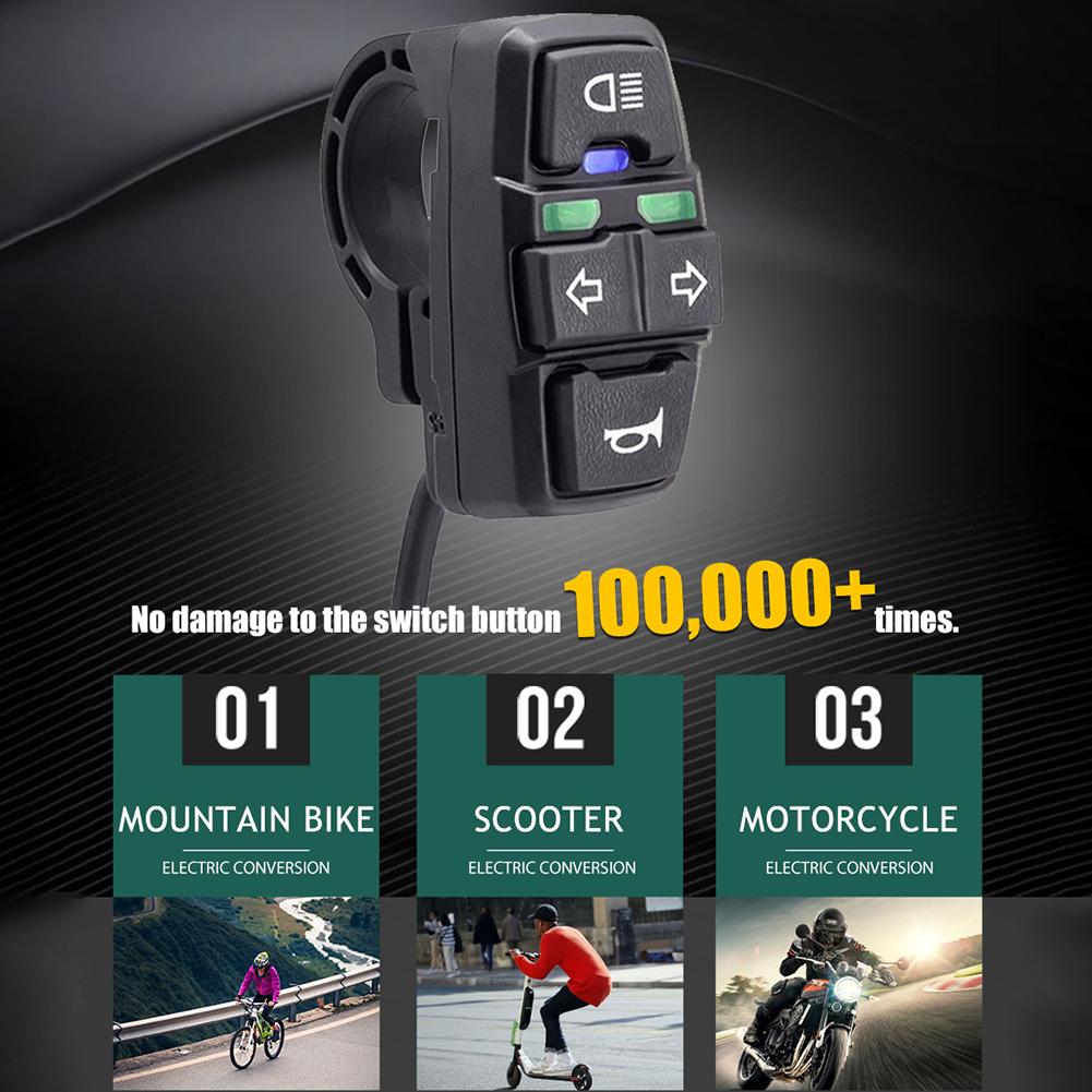 

Для электрических скутеров 1 * переключатель для горных трициклов, звуковая фара