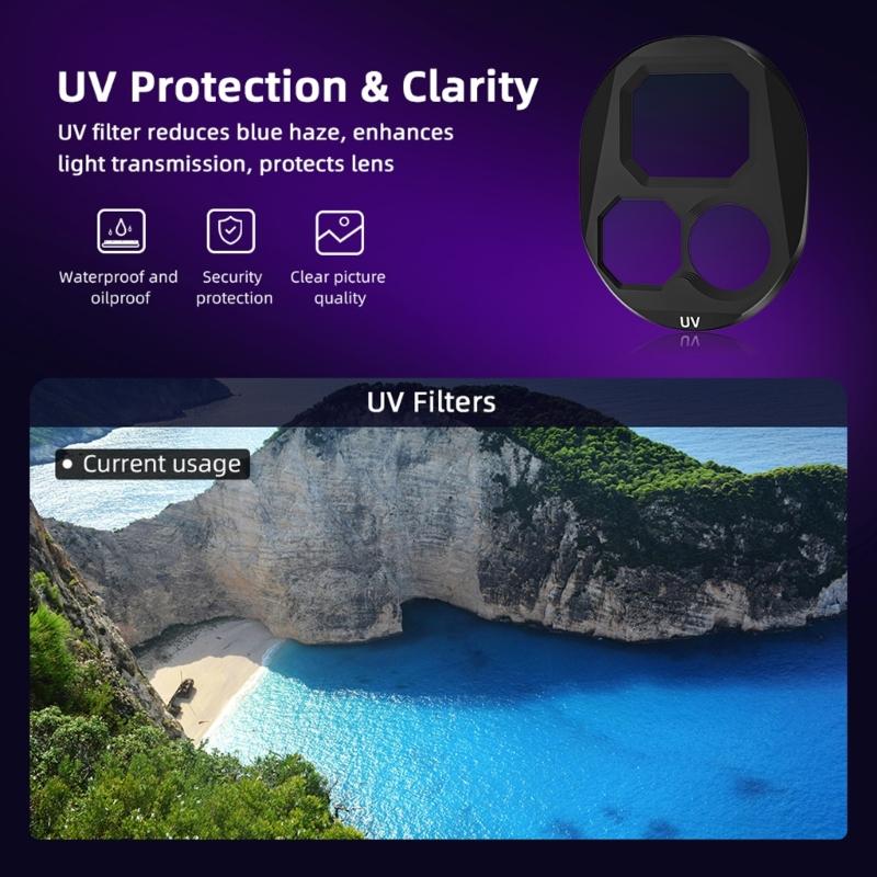 Camera Lens Filters for 4 Aluminum Frame Protective Filter CPL ND8 ND16 ND32 Filter Optical Glass
