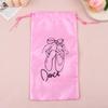 Dance Shoes Storage Bag Portable Dance Shoes Organizer Handbag Pouches Satin Dance Shoes Hanging Multifunctional Storage Bag