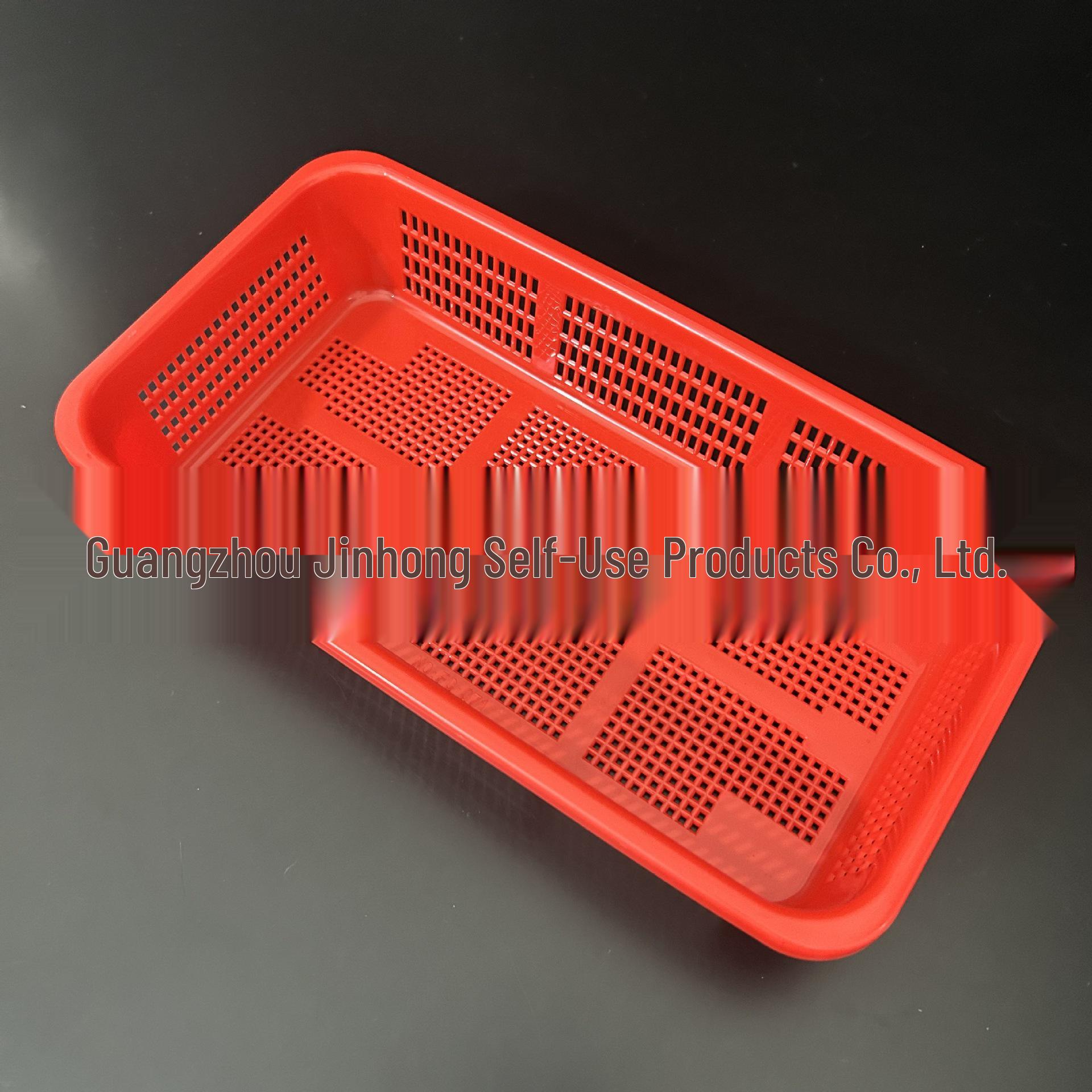 Fat Cat Rectangular Thickened Plastic Chopstick Draining and Storage Basket