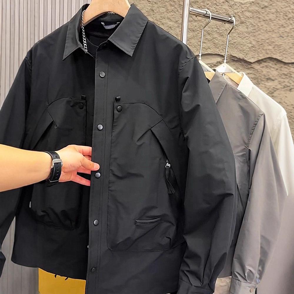 Pánská všestranná ležérní pracovní bunda—Módní trend pro jaro a podzim