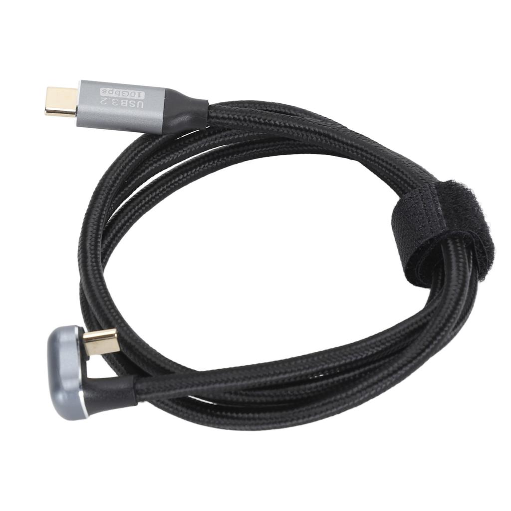 U Shaped Data Cable Type C Male to Male Data Cable USB3.2 Gen2 10Gbps 20V 5A PD100W Fast Charging