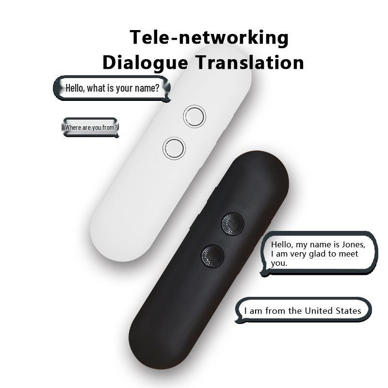 Spot Instant Multi-Color T4 Smart Bluetooth Voice Translator: Portable and Multi-Language