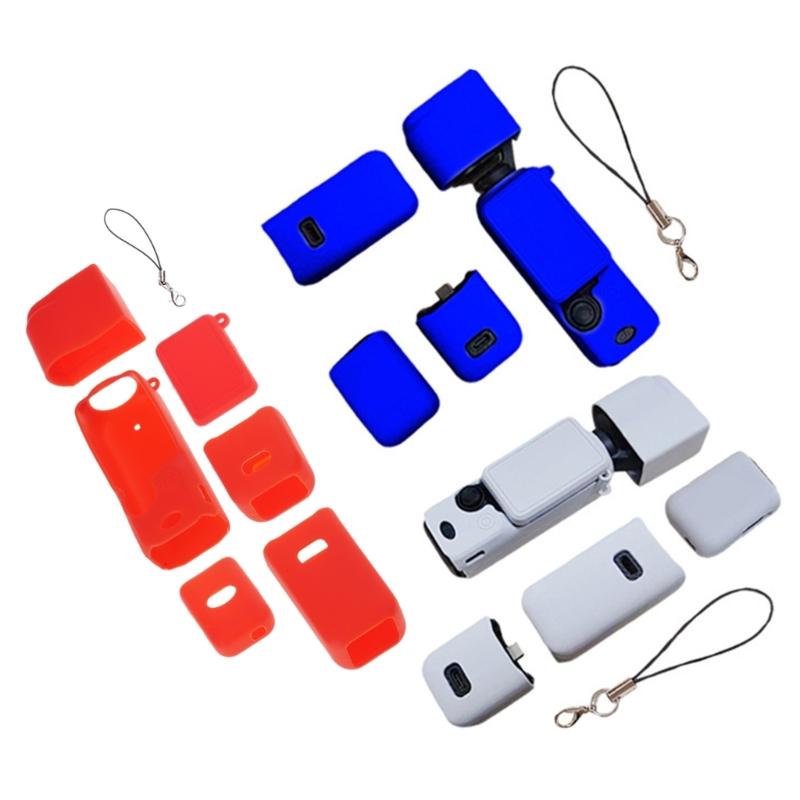 Soft Silicone Protective Cover For Pocket 3 Camera Case Shockproof AntiScratch Shell Grip Enhances Dustproof Design