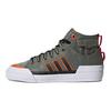 adidas Originals Nizza Hi Dl Fabric Casual Durable High-Top Skate Shoes Unisex Sneakers Green White GZ2655
