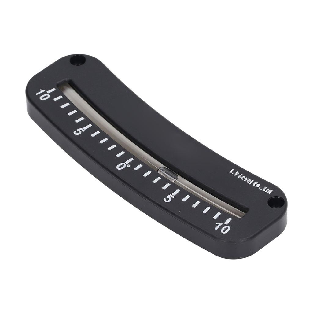 Tube Clinometer ‑10 degrees to 0 degrees to 10 degrees Clear Scale Mini Angle Inclinometer with Fixing Hole