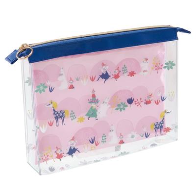 Gakken Sta:Ful Moomin Pen Pouch, Medium, F200 F20046, Pink