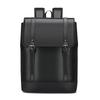 PVC Leather Bag with Cover for Men  Large Laptop Backpacks  Male Teenager Backpack  Boys  Business Bags