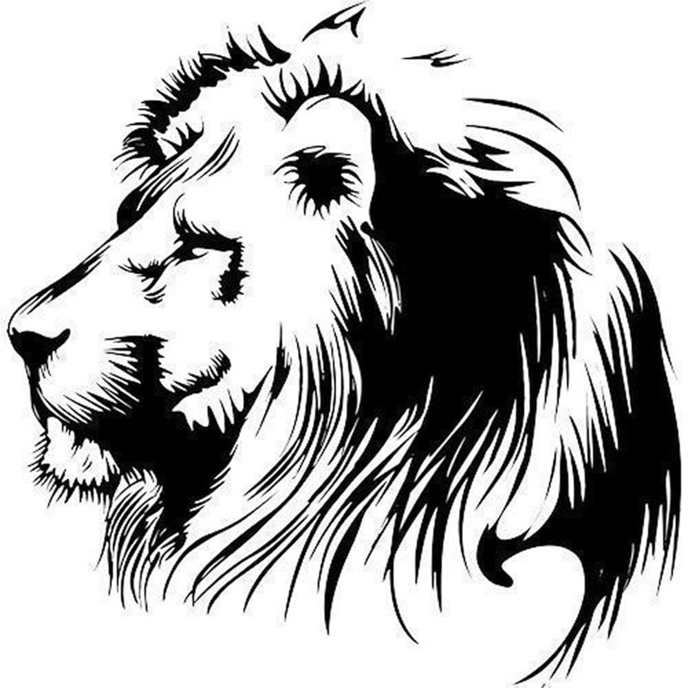 Safety Mark Reflective Strips Bumper Sticker Decals Reflective Sticker Lion Stickers Car Stickers