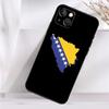 Bosnia Flag Shockproof Case For iPhone 18 17 16 15 14 11 Pro Max Plus 12 13 Mini 16e 17 Air Phone Cover