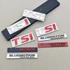 Bswzc7 3D Metal Car Styling TSI BLUE MOTION Logo Sticker Rear Trunk Badge Front Grille Emblem For VW Golf MK4 MK5 MK6 MK7 Polo Passat