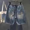Men's Thin Denim Summer Shorts - Loose, Casual American Style