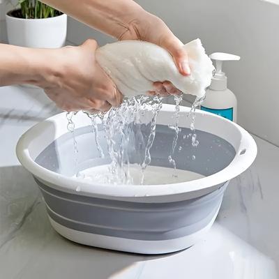 1pc Space-Saving Collapsible Sink Basin for Camping/Home | Space-Saving Design for Dishes/Laundry & Travel Us,Contemporary Style