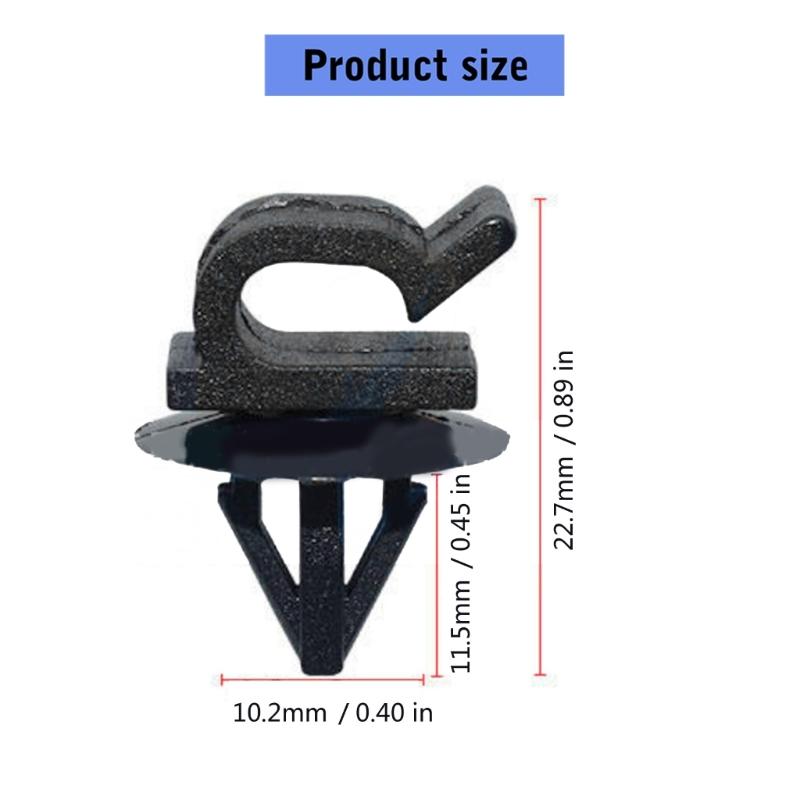 Car Maintenance necessary Prop Rod Fastener Car Hood Stabilizers Bracket Engine Cover Bracket 20pcs for 91547-SE0-0030